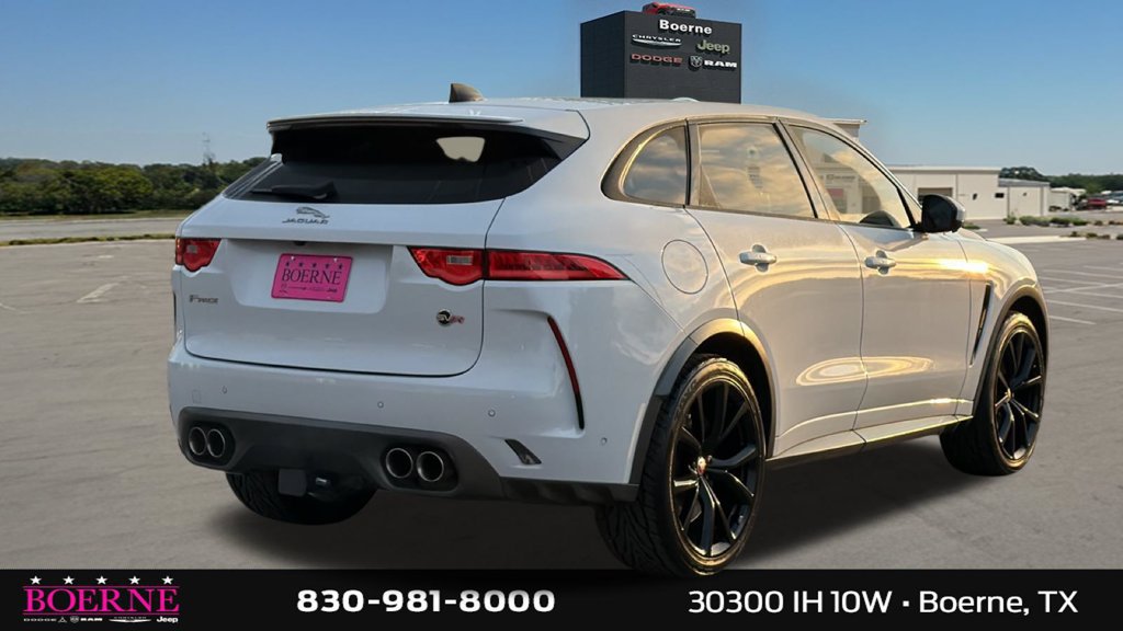 Used 2020 Jaguar F-PACE SVR AWD/4WD image 3