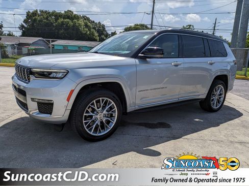 Certified 2023 Jeep Grand Cherokee L Summit w/ Advanced Protech Group IV RWD image 1