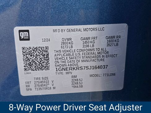 Certified 2025 Chevrolet Traverse High Country FWD image 10