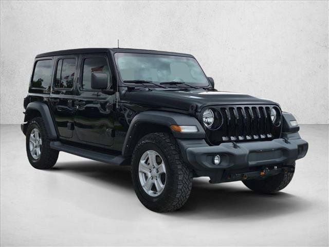 Used 2021 Jeep Wrangler Unlimited Sport w/ Sun And Sound Package AWD/4WD image 3