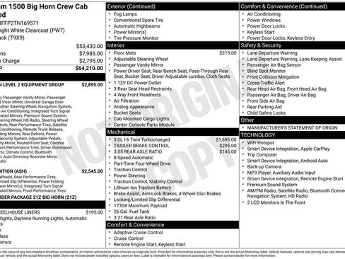 Used 2026 RAM 1500 Big Horn AWD/4WD image 7