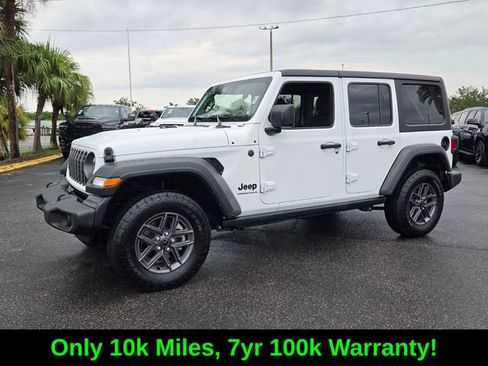 Certified 2025 Jeep Wrangler Unlimited Sport AWD/4WD image 3
