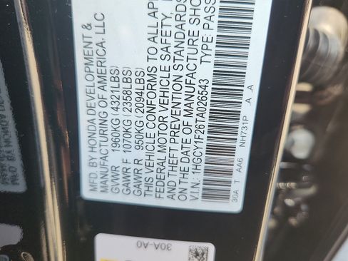 New 2026 Honda Accord LX image 17