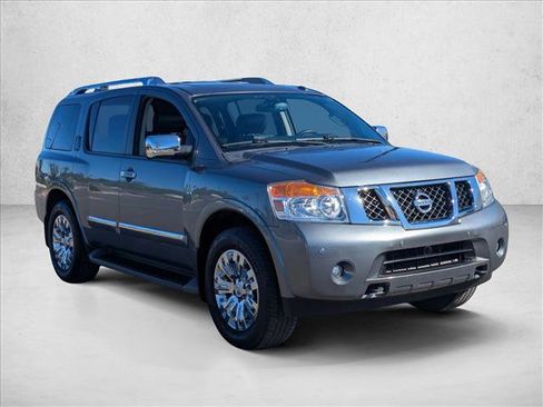 Used 2015 Nissan Armada Platinum w/ 2nd Row Captain Seat Package image 3