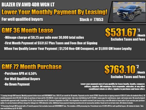 New 2025 Chevrolet Blazer EV LT image 2