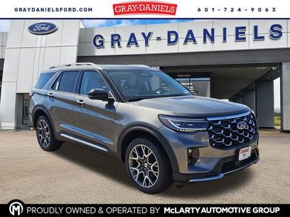 New 2025 Ford Explorer Platinum
