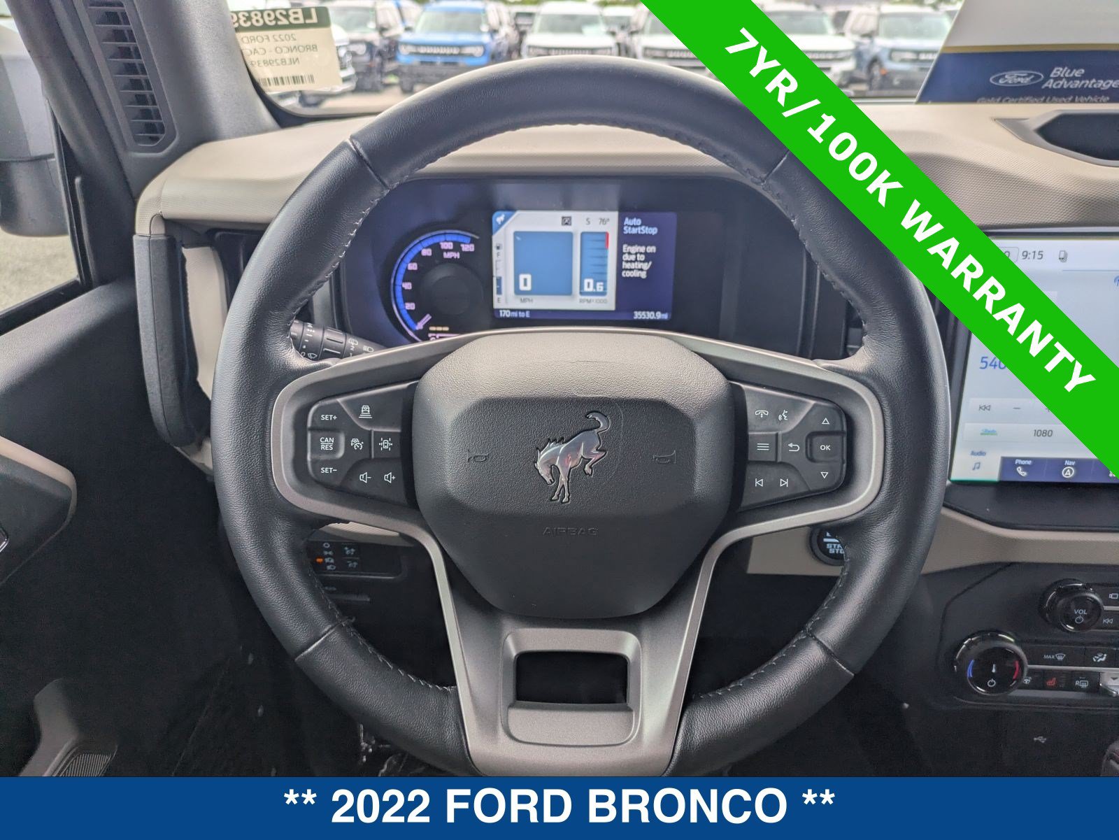 Certified 2022 Ford Bronco Wildtrak AWD/4WD image 24