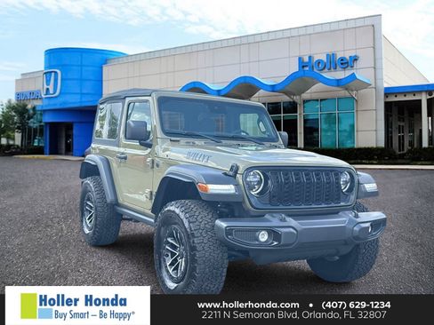 Used 2025 Jeep Wrangler Sport AWD/4WD image 1