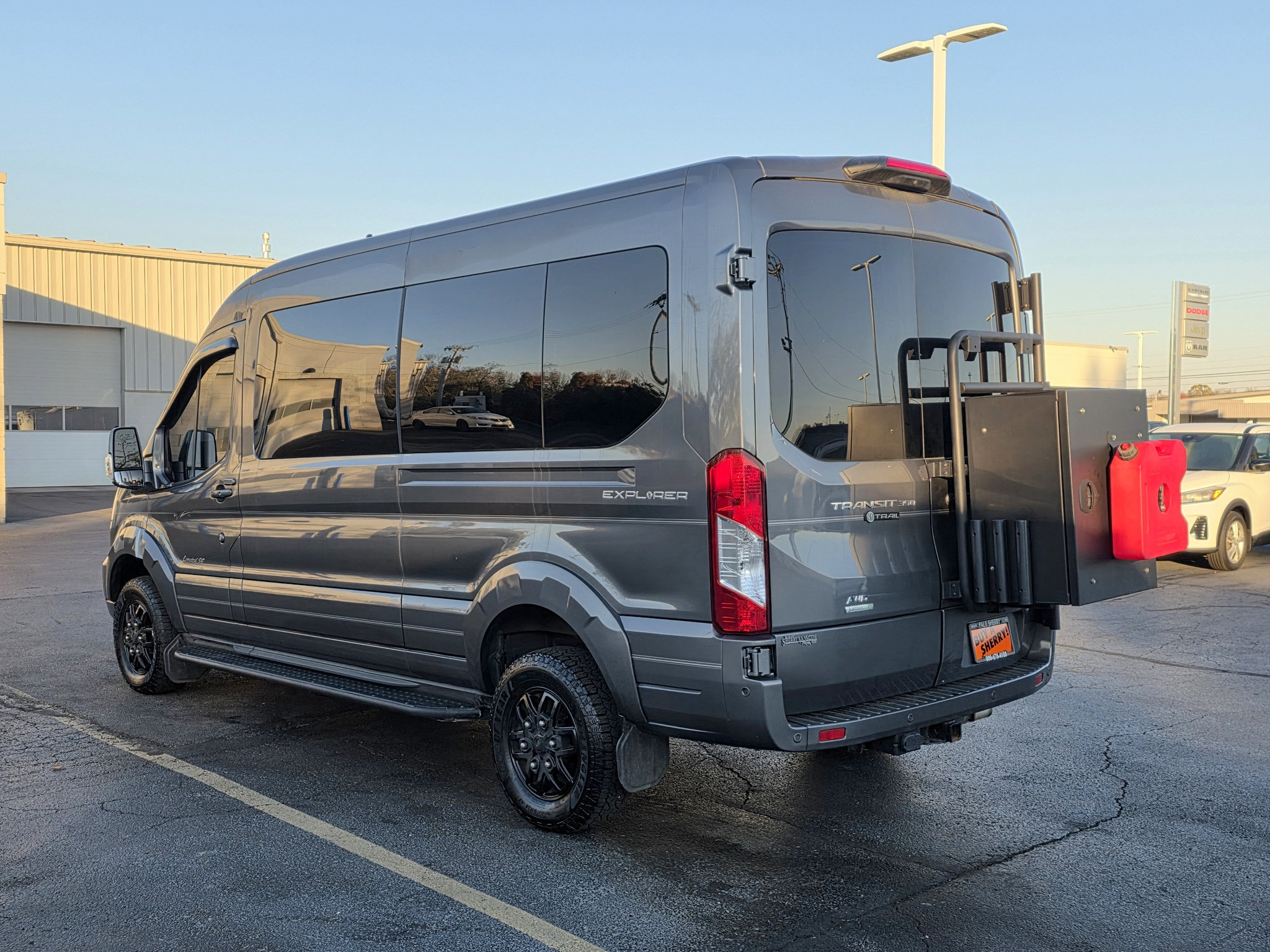 Used 2023 Ford Transit 350 Medium Roof AWD w/ Transit Trail Package image 15