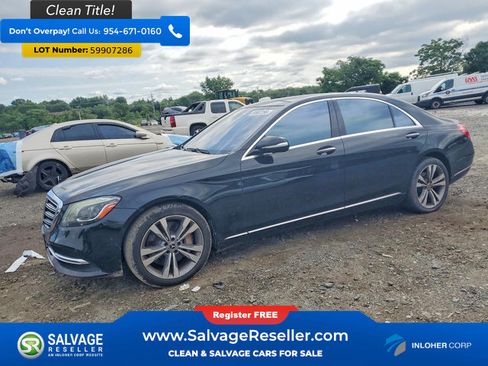 Used 2018 Mercedes-Benz S 450 Sedan image 1