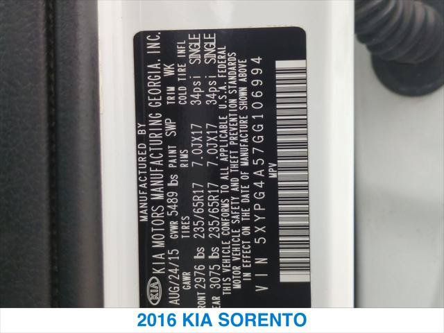 Used 2016 Kia Sorento LX FWD image 26