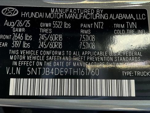 Used 2026 Hyundai Santa Cruz SEL FWD image 12
