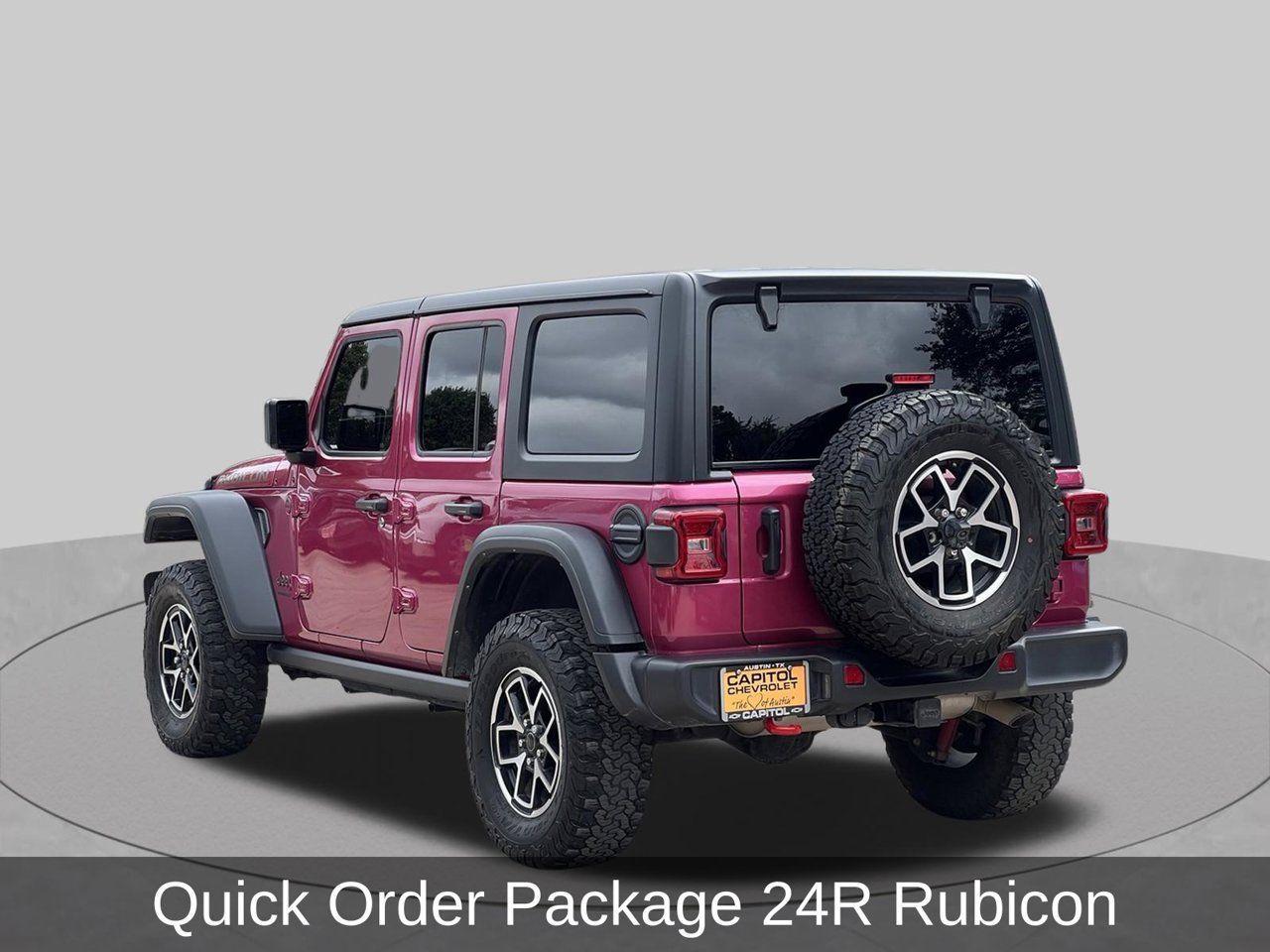 Used 2024 Jeep Wrangler Unlimited Rubicon w/ Technology Group AWD/4WD image 3