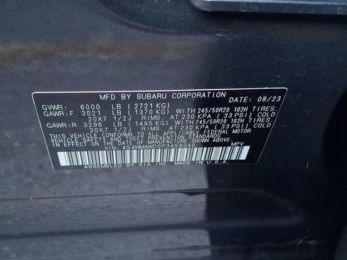 Used 2023 Subaru Ascent Touring image 22