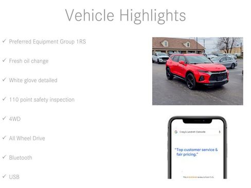 Used 2021 Chevrolet Blazer RS image 6