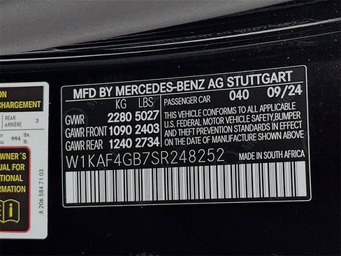 Certified 2025 Mercedes-Benz C 300 Sedan image 32