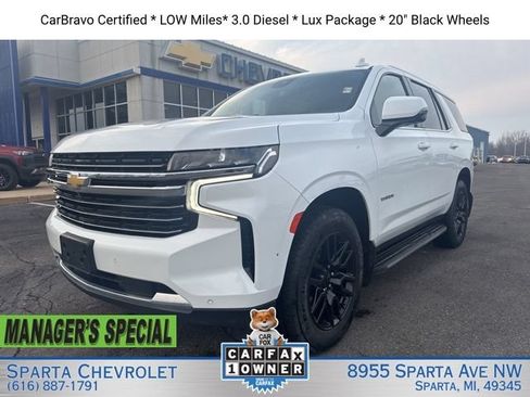 Certified 2023 Chevrolet Tahoe LT w/ Luxury Package AWD/4WD image 7