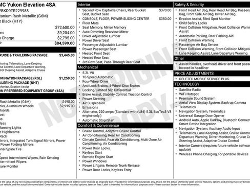 New 2026 GMC Yukon Elevation AWD/4WD image 28