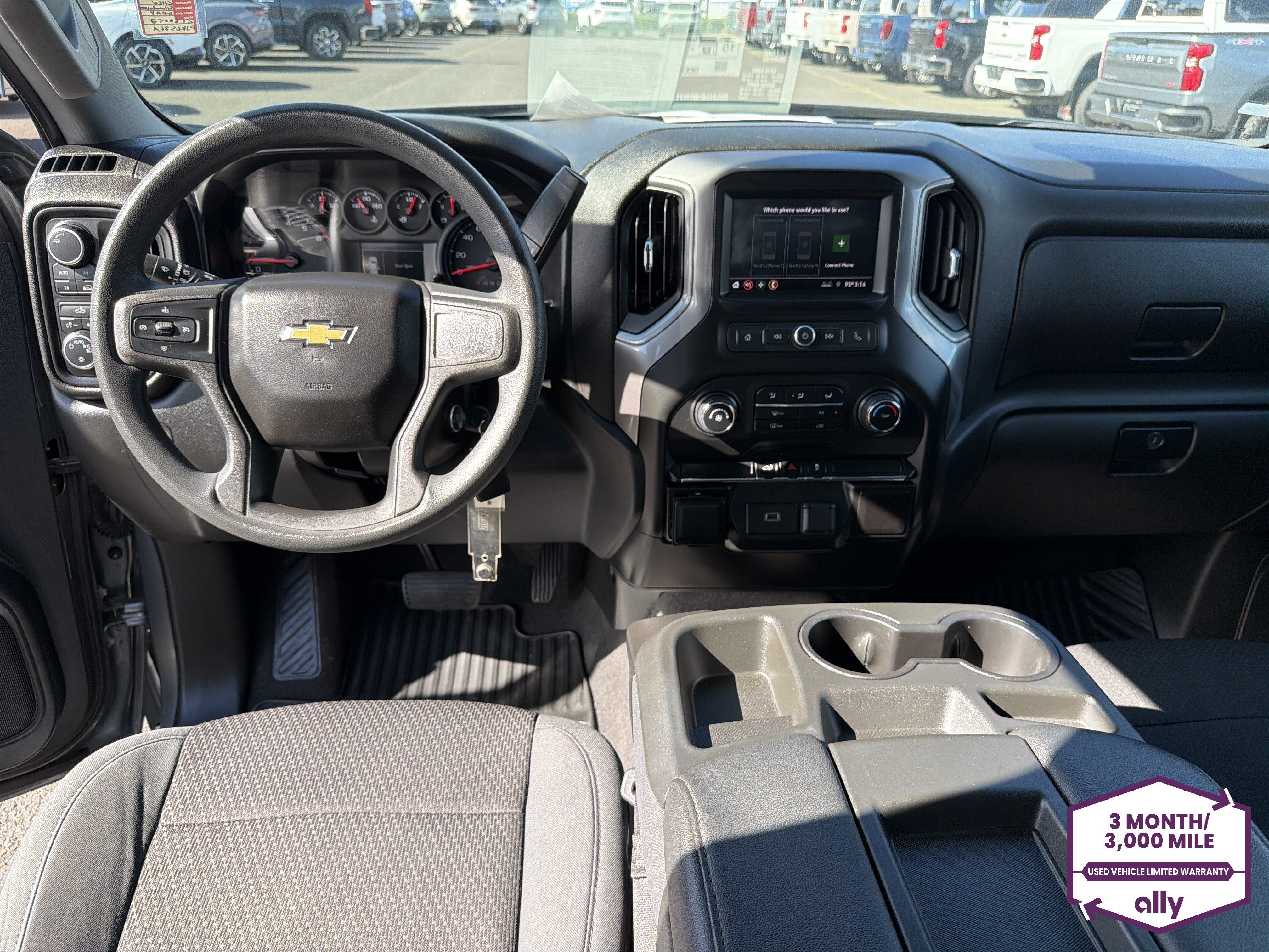 Used 2020 Chevrolet Silverado 1500 Custom w/ Custom Value Package AWD/4WD image 12