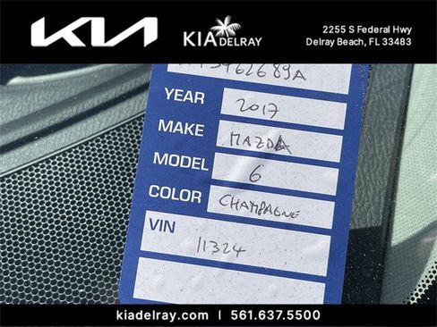 Used 2017 MAZDA MAZDA6 Touring image 6