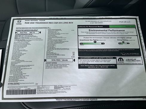New 2026 RAM 3500 Tradesman image 21