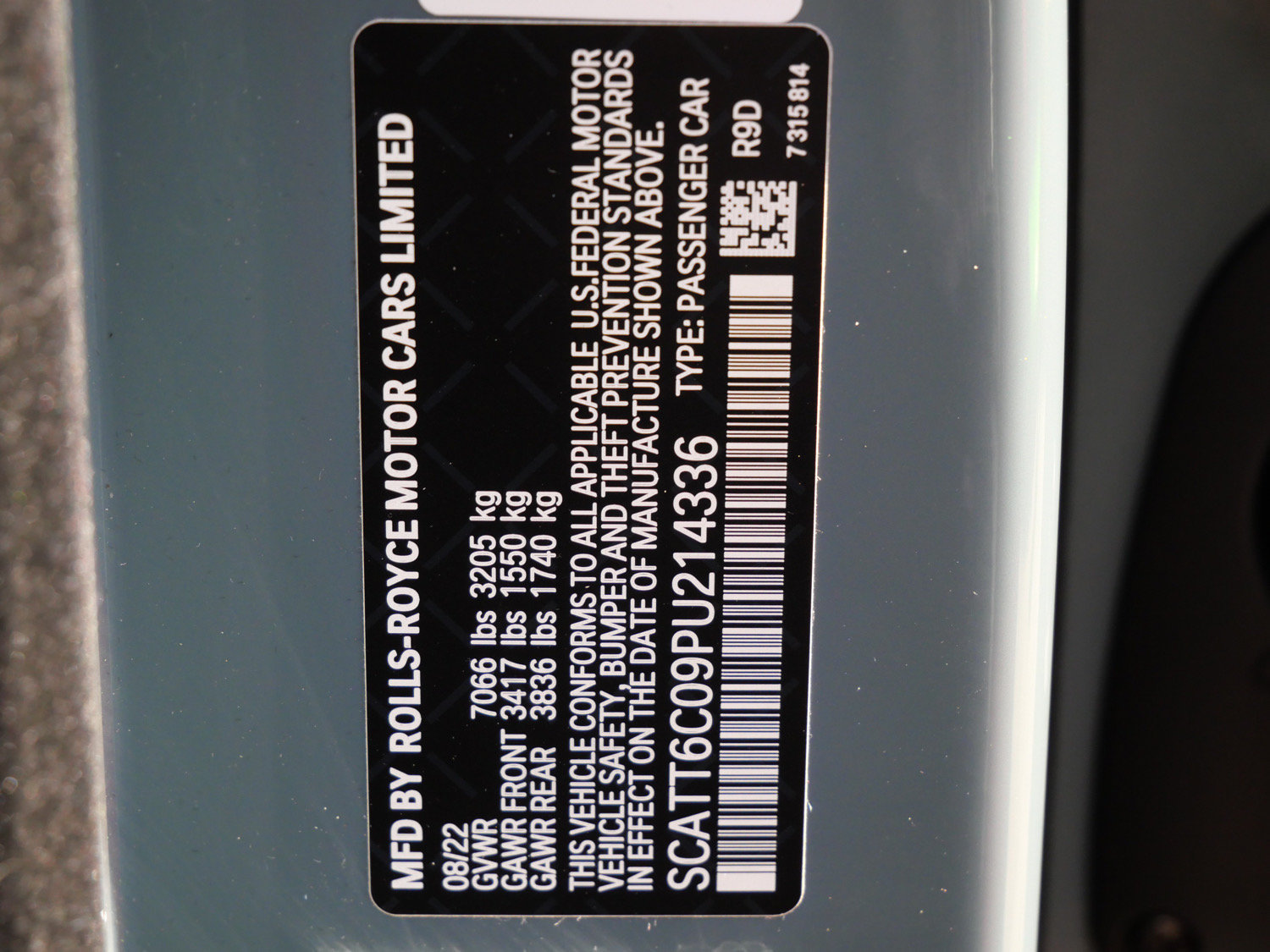 Certified 2023 Rolls-Royce Phantom Sedan RWD image 42