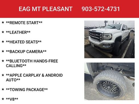 Used 2018 GMC Sierra 1500 SLT w/ Texas SLT Premium Package image 4