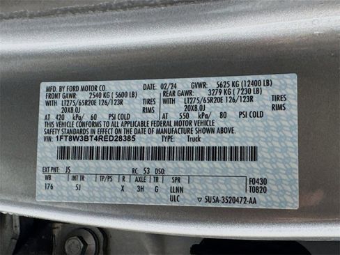 Used 2024 Ford F350 Lariat w/ Sport Appearance Package image 53