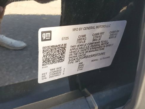 Certified 2025 GMC Yukon XL Elevation AWD/4WD image 32