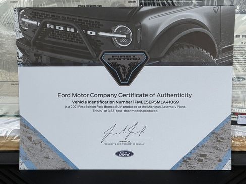 Used 2021 Ford Bronco First Edition image 11