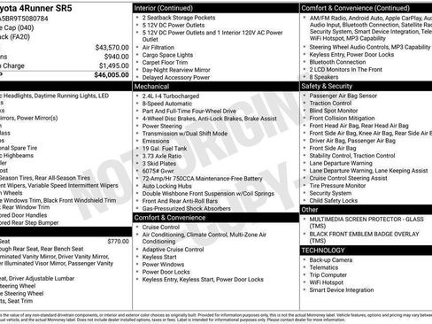 New 2026 Toyota 4Runner SR5 image 39