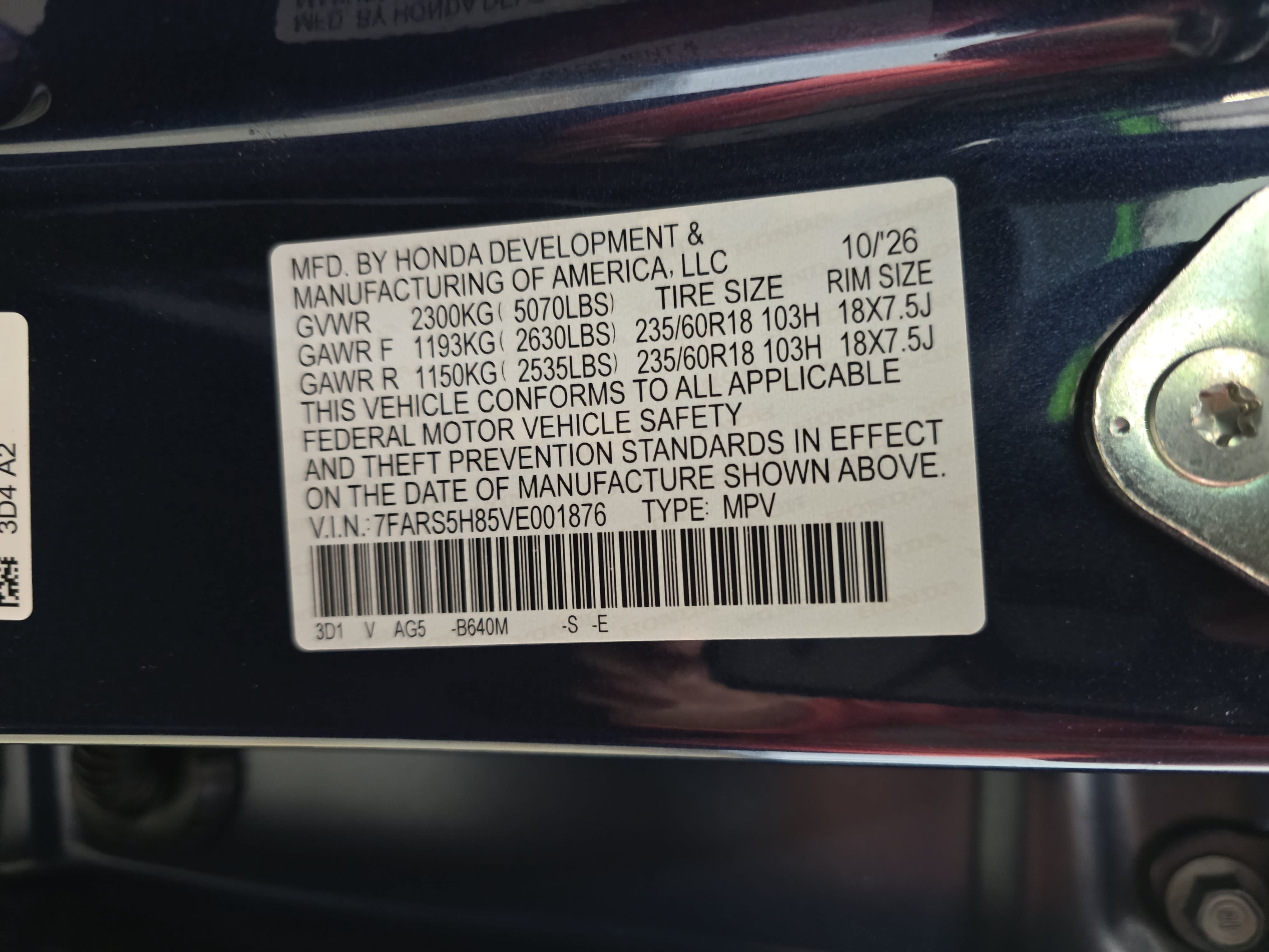 New 2027 Honda CR-V Sport-L image 33