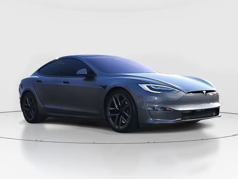 Used 2021 Tesla Model S Plaid AWD/4WD image 3