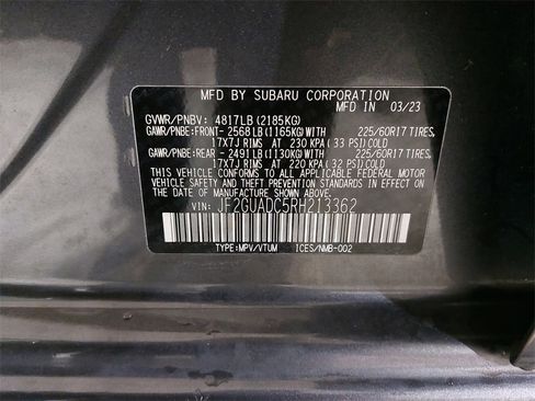 Used 2024 Subaru Crosstrek 2.0i Premium image 33