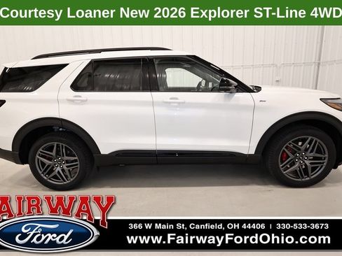 New 2026 Ford Explorer ST-Line w/ ST-Line Street Pack AWD/4WD image 1