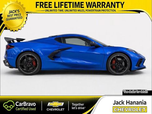Used 2023 Chevrolet Corvette Stingray Premium Cpe w/ Z51 Performance Package RWD image 8
