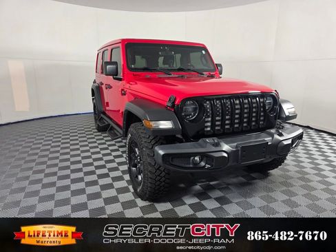 Used 2021 Jeep Wrangler Unlimited Sport image 1