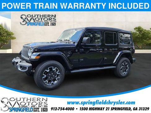 Used 2025 Jeep Wrangler Unlimited Sahara AWD/4WD image 1