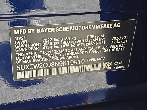 Used 2022 BMW X7 xDrive40i w/ Premium Package AWD/4WD image 41