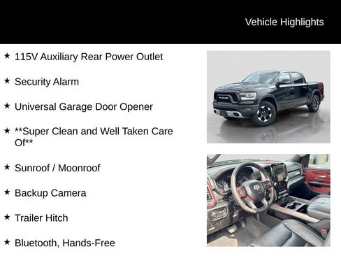 Used 2019 RAM 1500 Rebel AWD/4WD image 31