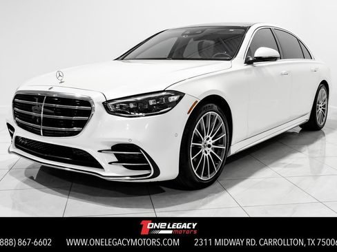 Used 2022 Mercedes-Benz S 580 4MATIC Sedan image 1