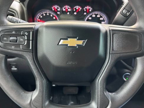Used 2024 Chevrolet Silverado 1500 Custom w/ Turbomax Blackout Package AWD/4WD image 9