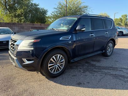 Used 2021 Nissan Armada SL w/ Captain's Chairs Package