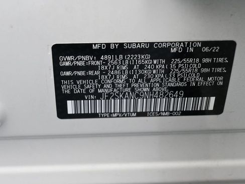 Used 2022 Subaru Forester Limited AWD/4WD image 17