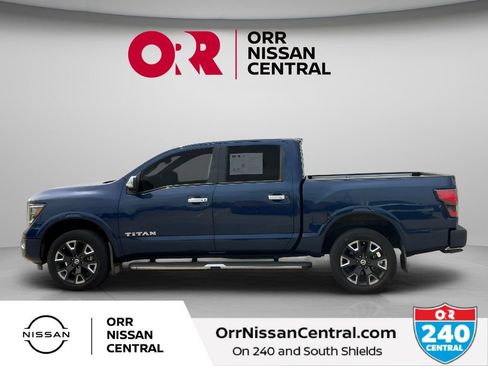 Used 2021 Nissan Titan Platinum Reserve w/ Moonroof Package AWD/4WD image 8