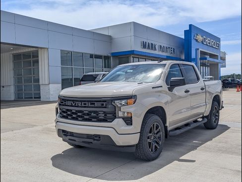 New 2026 Chevrolet Silverado 1500 Custom w/ Turbomax Blackout Package AWD/4WD image 1