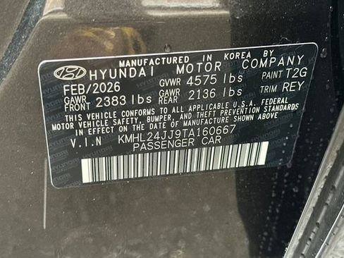 New 2026 Hyundai Sonata Blue FWD image 23