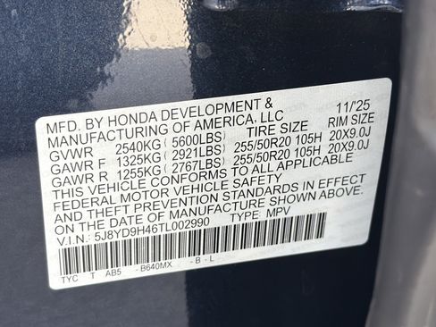 Certified 2026 Acura MDX FWD w/ Technology Package image 57