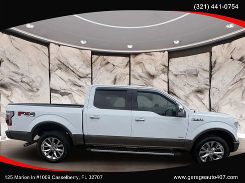 Used 2017 Ford F150 Lariat AWD/4WD image 8