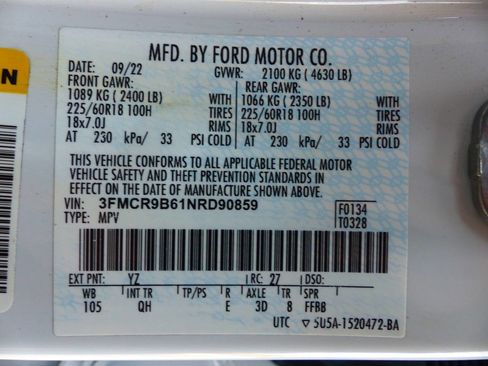 Used 2022 Ford Bronco Sport Big Bend w/ Convenience Package image 23